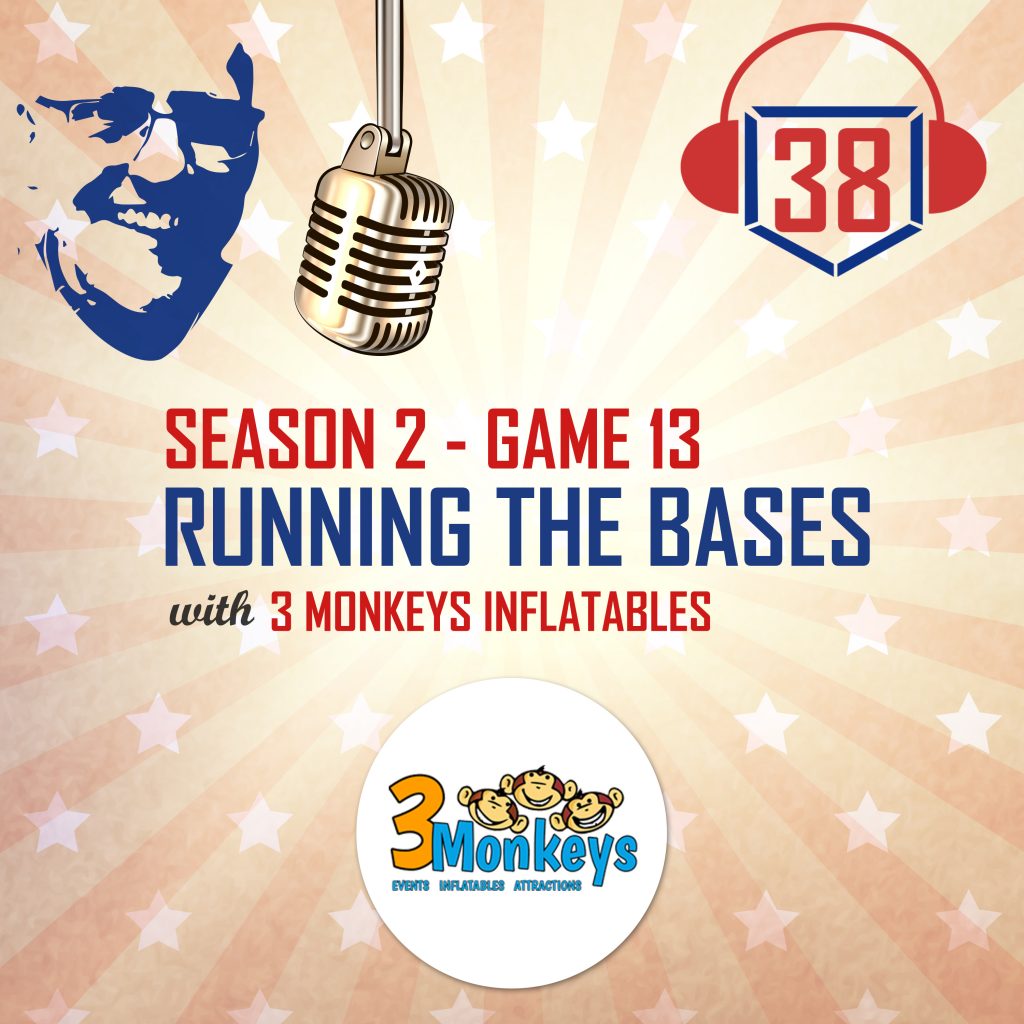 Running the bases with 3 Monkeys Inflatables